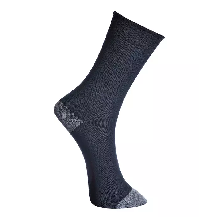 Portwest Modaflame™ flame resistant socks, Black/Grey, large image number 0