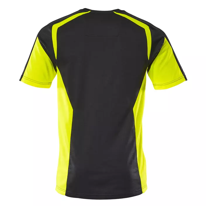 Mascot Accelerate Safe T-shirt, Black/Hi-Vis Yellow, large image number 1
