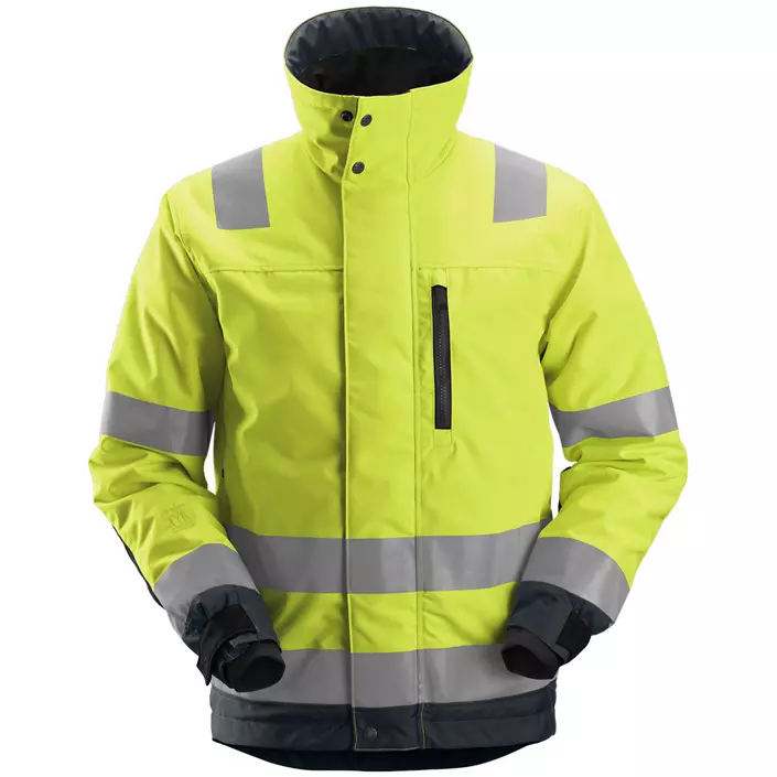 Snickers AllroundWork 37.5® winter jacket 1130, Hi-Vis Gul/Steel Grey, large image number 0