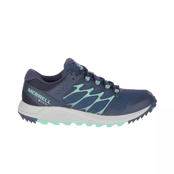 Merrell Wildwood GTX women's hiking shoes, Navy, large image number 0
