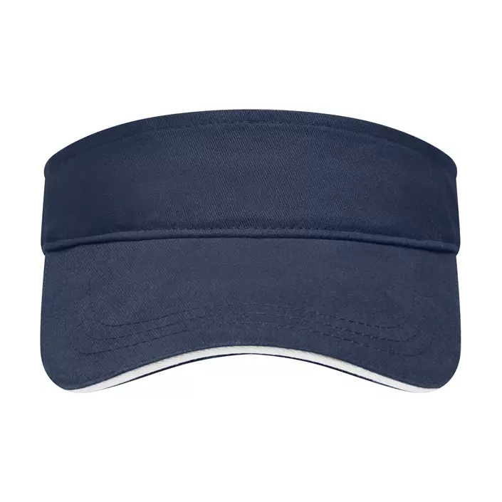 Myrtle Beach Sandwich solskygge, Navy/White, Navy/White, large image number 0