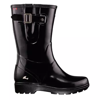 Viking Mira JR Glossy rubber boots, Black