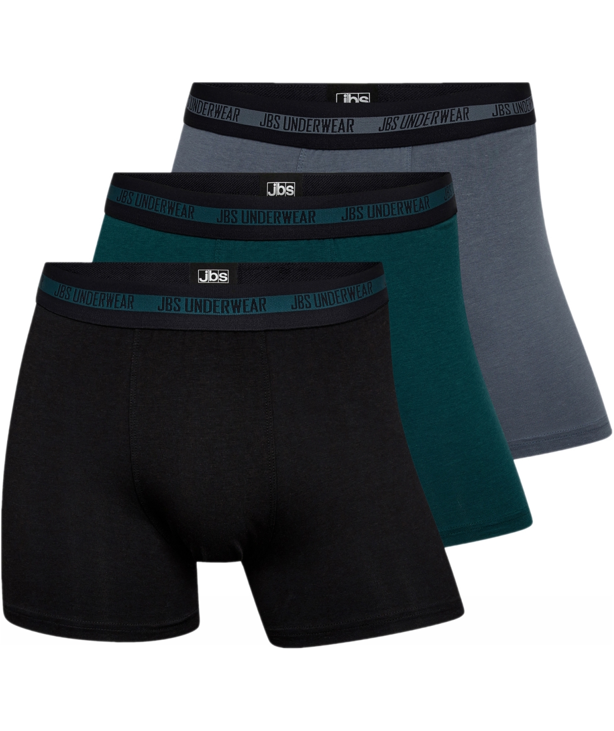 JBS 3-pack boxer shorts with bamboo, Multicolored