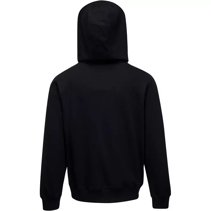 Portwest Nickel hoodie with zipper, Black, large image number 1