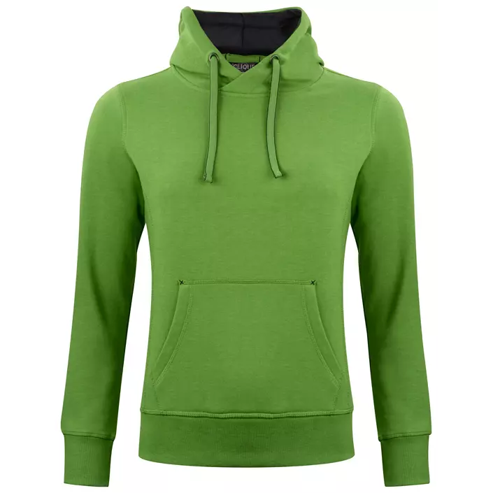 Clique Classic hoodie dam, Green Melange, large image number 0
