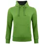 Clique Classic women's hoodie, Green Melange