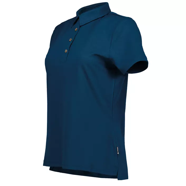 Pitch Stone Tech Wool dame polo T-skjorte, Estate Blue, large image number 4