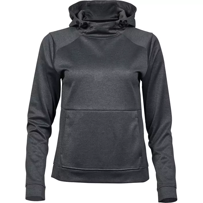 Tee Jays Performance women's hoodie, Dark Grey Melange, large image number 0