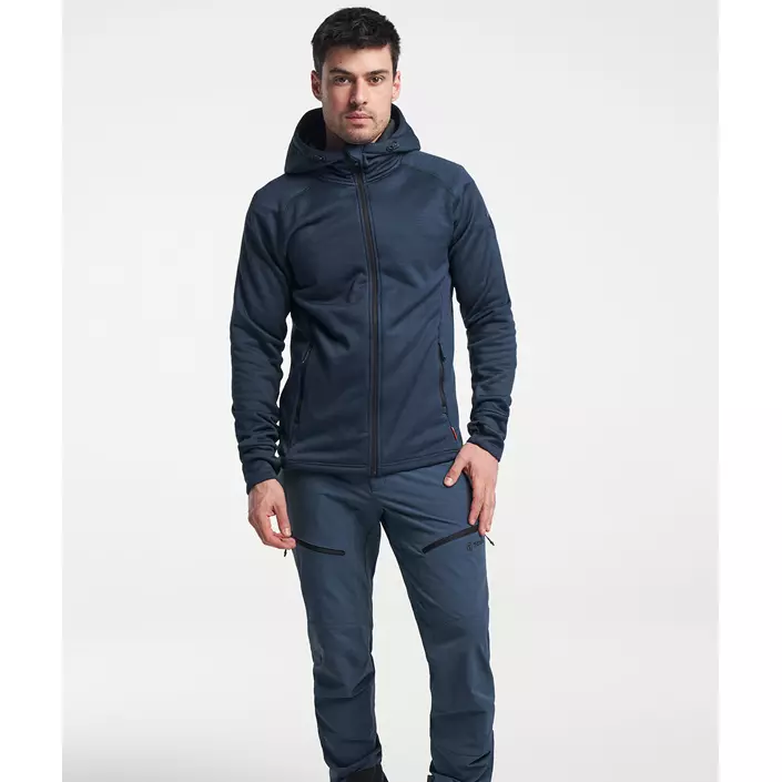 Tenson TXlite hættetrøje med lynlås, Dark blue, large image number 1