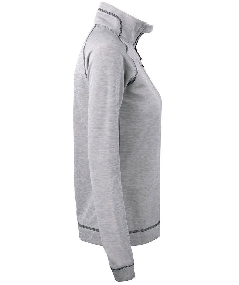 Cutter & Buck Chambers Damen Half Zip, Grau Melange, large image number 2