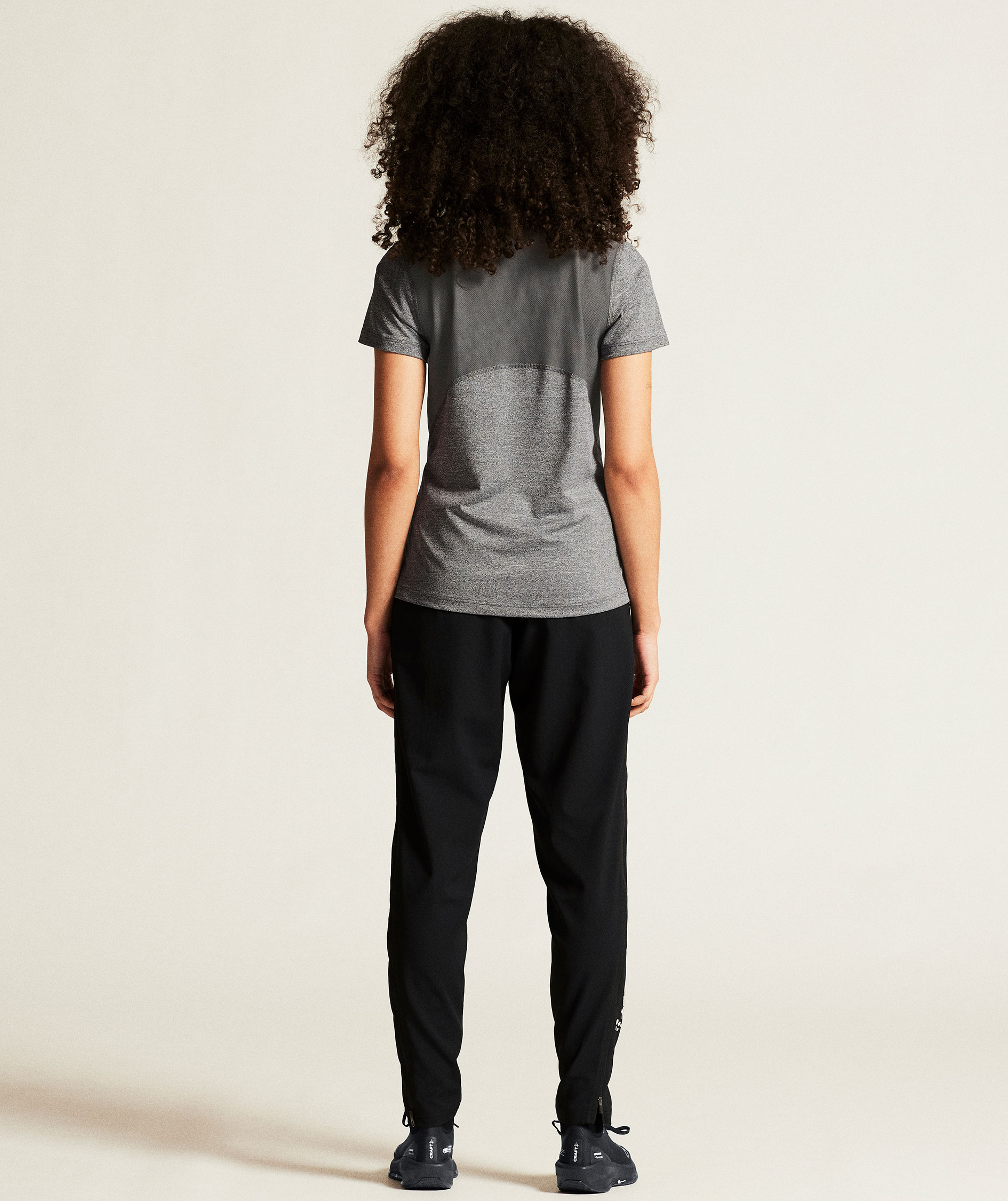 Craft Rush 2.0 Full Zip women's training pants, Black, large image number 8