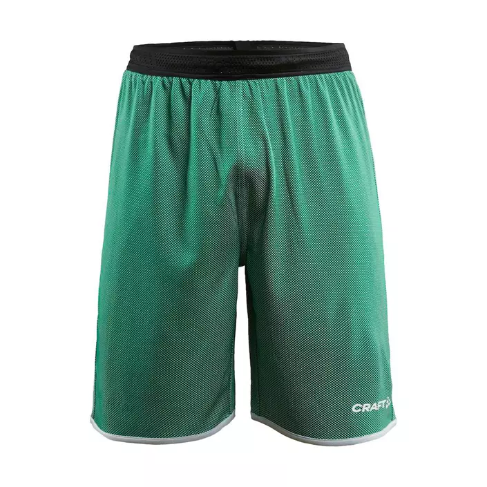 Craft Progress revesible Basket shorts, Team green/white, large image number 0