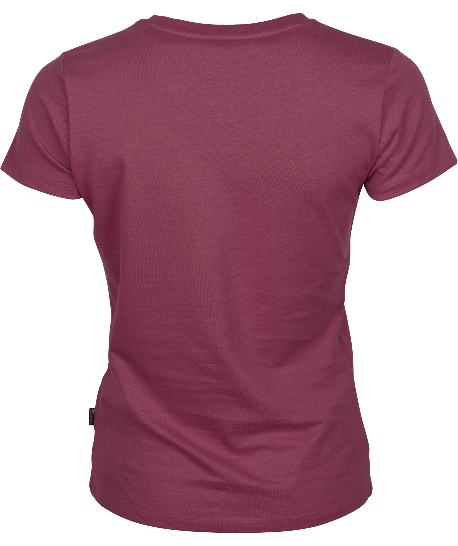 Pinewood Outdoor Life dame T-shirt, Raspberry Pink, large image number 3