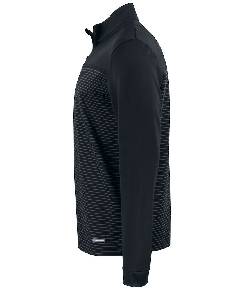 Cutter & Buck Traverse Half Zip, Black, large image number 3