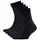 Westborn Basic 5-pack bambustrumpor, Black, Black, swatch
