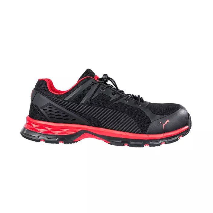 Puma Fuse Motion Red Low 2.0 safety shoes S1P, Black/Red, large image number 0