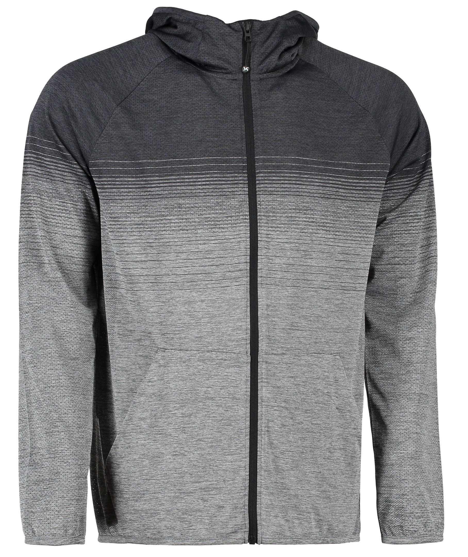 GEYSER seamless cardigan, Anthracite melange