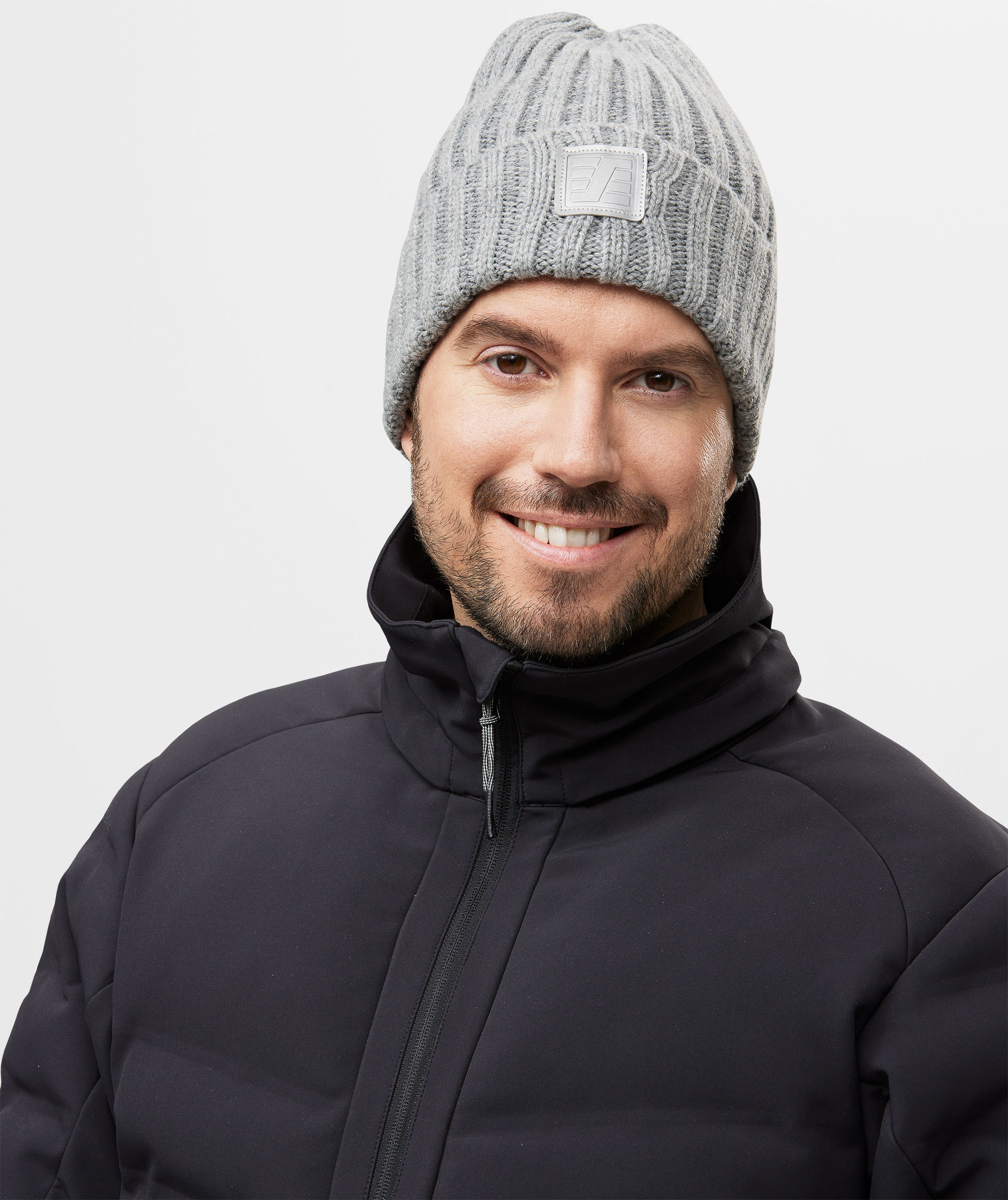 Snickers beanie, Grey Melange, Grey Melange, large image number 1