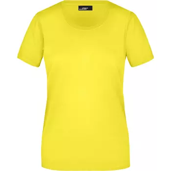 James & Nicholson Basic-T dame T-shirt, Yellow