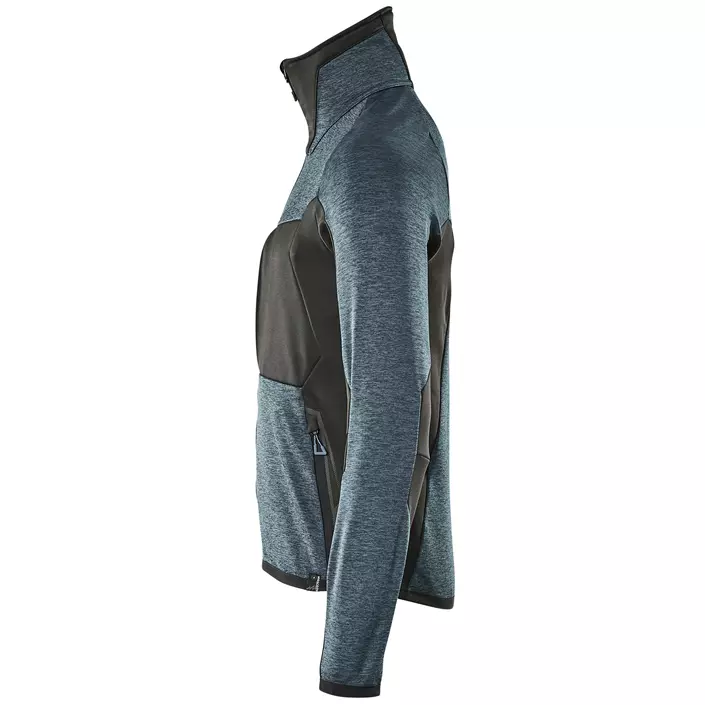 Mascot Advanced fleece sweater with zip, Dark Petrolium/Black, large image number 3