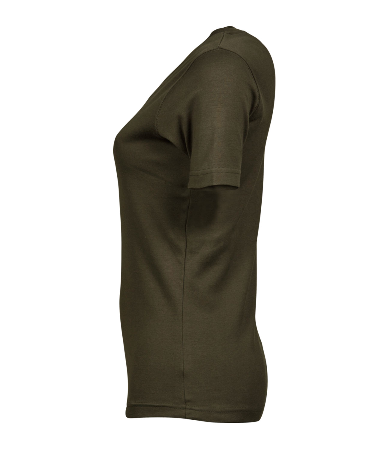 Tee Jays Interlock T-shirt, dam, Dark olive , large image number 2