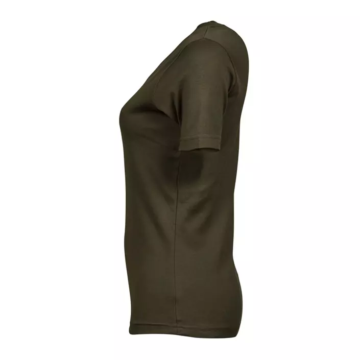Tee Jays Interlock dame T-skjorte, Dark olive , large image number 2