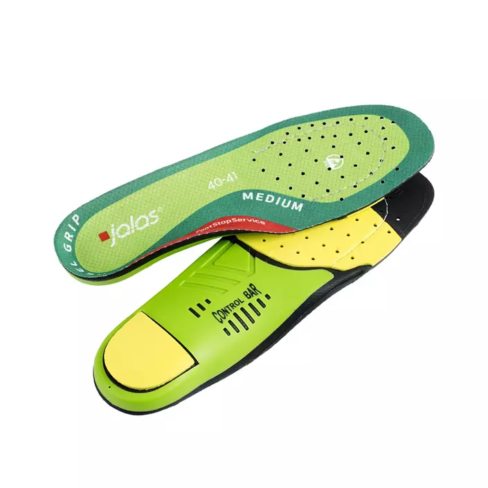 Jalas medium arch insoles, Green, large image number 0