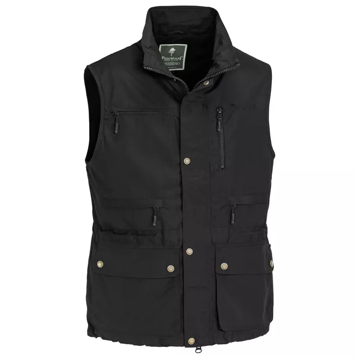 Pinewood New Tiveden insect-stop vest, Sort, large image number 0