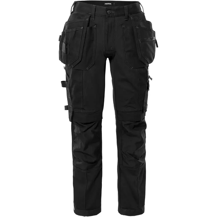 Fristads women's craftsman trousers 2533 GCYD, Black, large image number 0