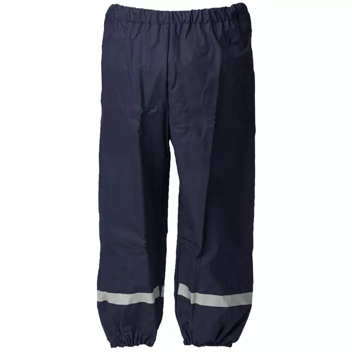 ELKA regnbyxa till barn, Navy, large image number 0