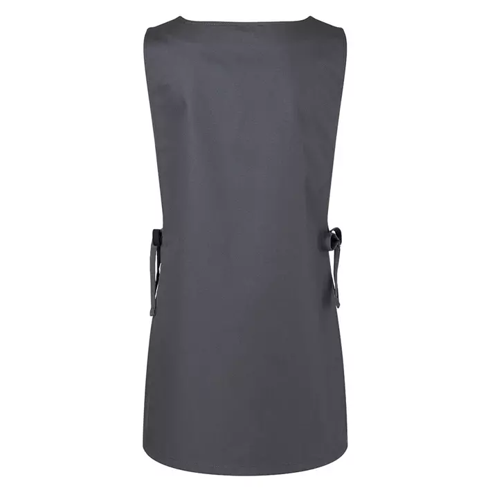 Karlowsky Marilies sandwich apron with pockets, Grey/Black, large image number 2