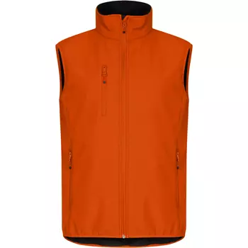 Clique Classic softshell vest, Blood orange