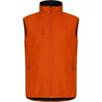 Clique Classic softshell vest, Blood orange