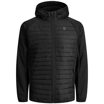 Jack & Jones JJEMULTI Plus Size hybrid jacket, Black