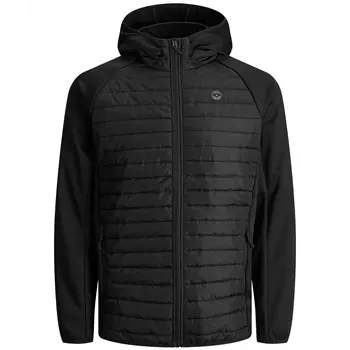 Jack & Jones JJEMULTI Plus Size hybrid jacket, Black