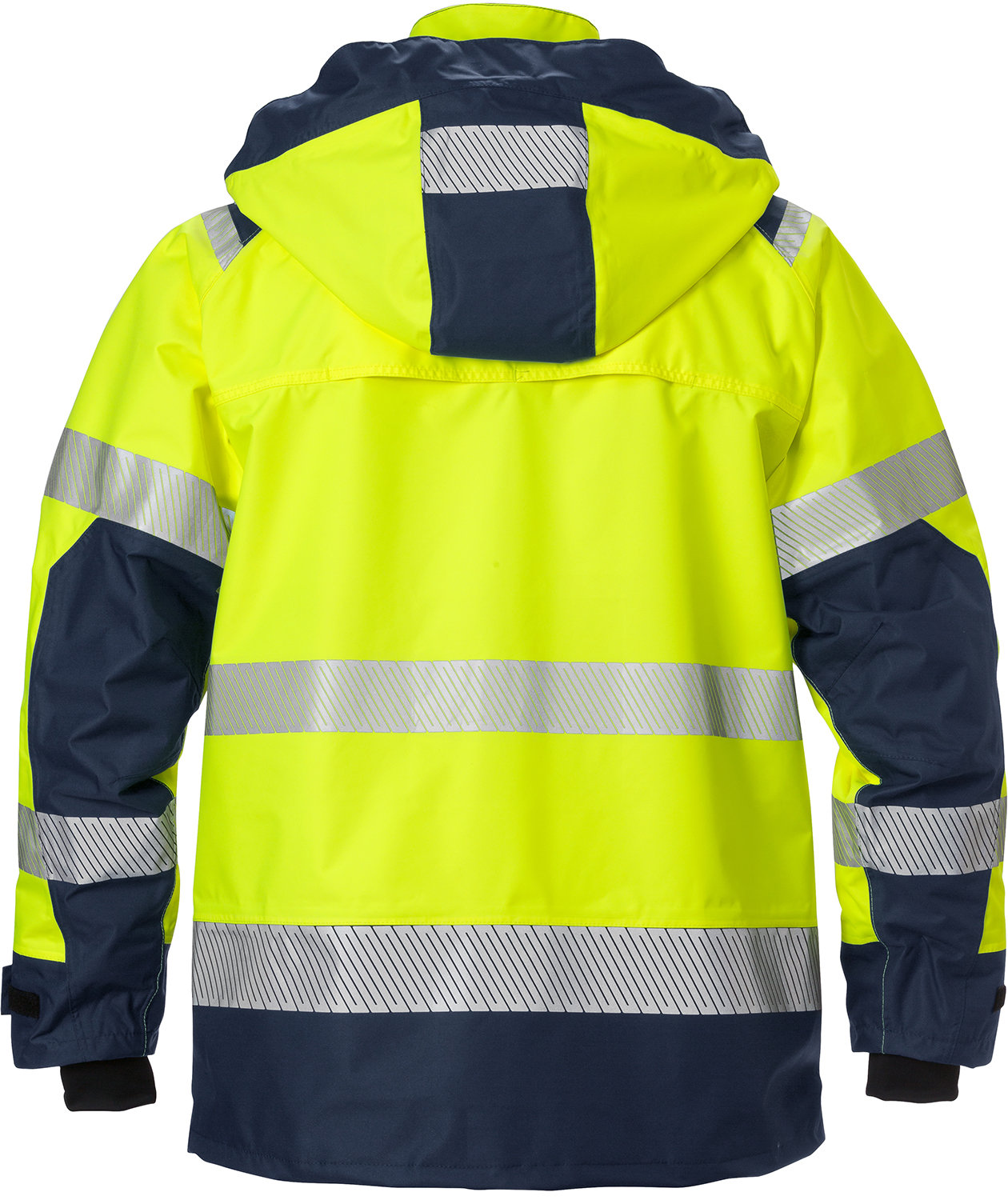 Fristads Airtech&reg; shell jacket 4515, Hi-vis Yellow/Marine, large image number 1