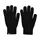 Jack & Jones JACBARRY strikhandsker, Black, Black, swatch