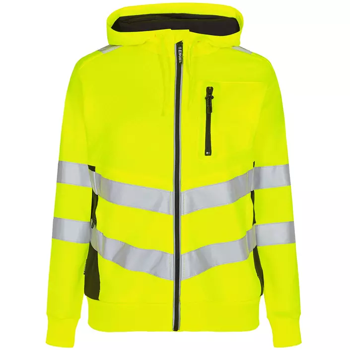 Engel Safety women's hoodie, Hi-vis Yellow/Black, large image number 0