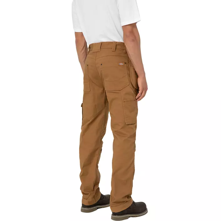 Dickies TechDuck hantverksbyxa, Rinsed Brown Duck, large image number 5