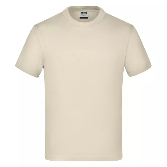 James & Nicholson Junior Basic-T T-shirt for barn, Stone, large image number 0