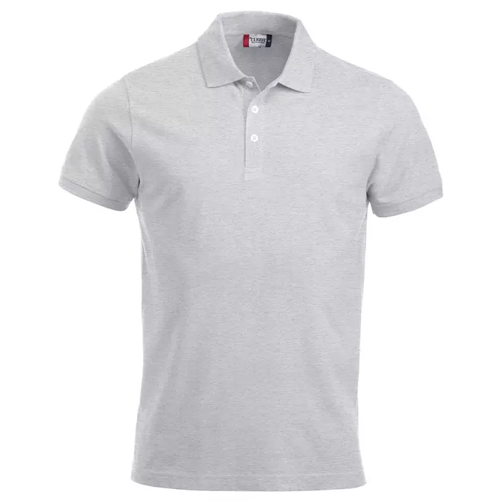 Clique Classic Lincoln polo t-shirt, Askegrå, large image number 0