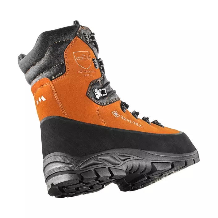 VM Footwear Curych sågskyddsstövlar S7L, Brun/Svart, large image number 1