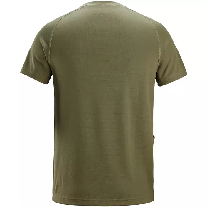 Snickers Stay Fresh T-shirt 2556, Khaki Green, large image number 2