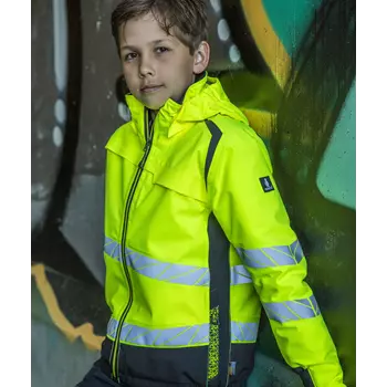 Mascot Accelerate Safe Winterjacke für Kinder, Hi-vis Gelb/Schwarz