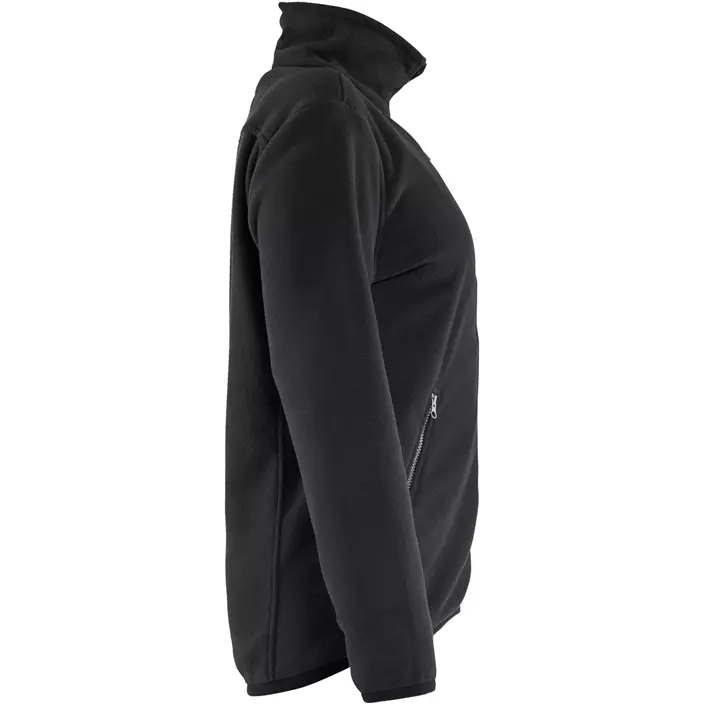 Blåkläder fleecejacka dam, Svart, large image number 2