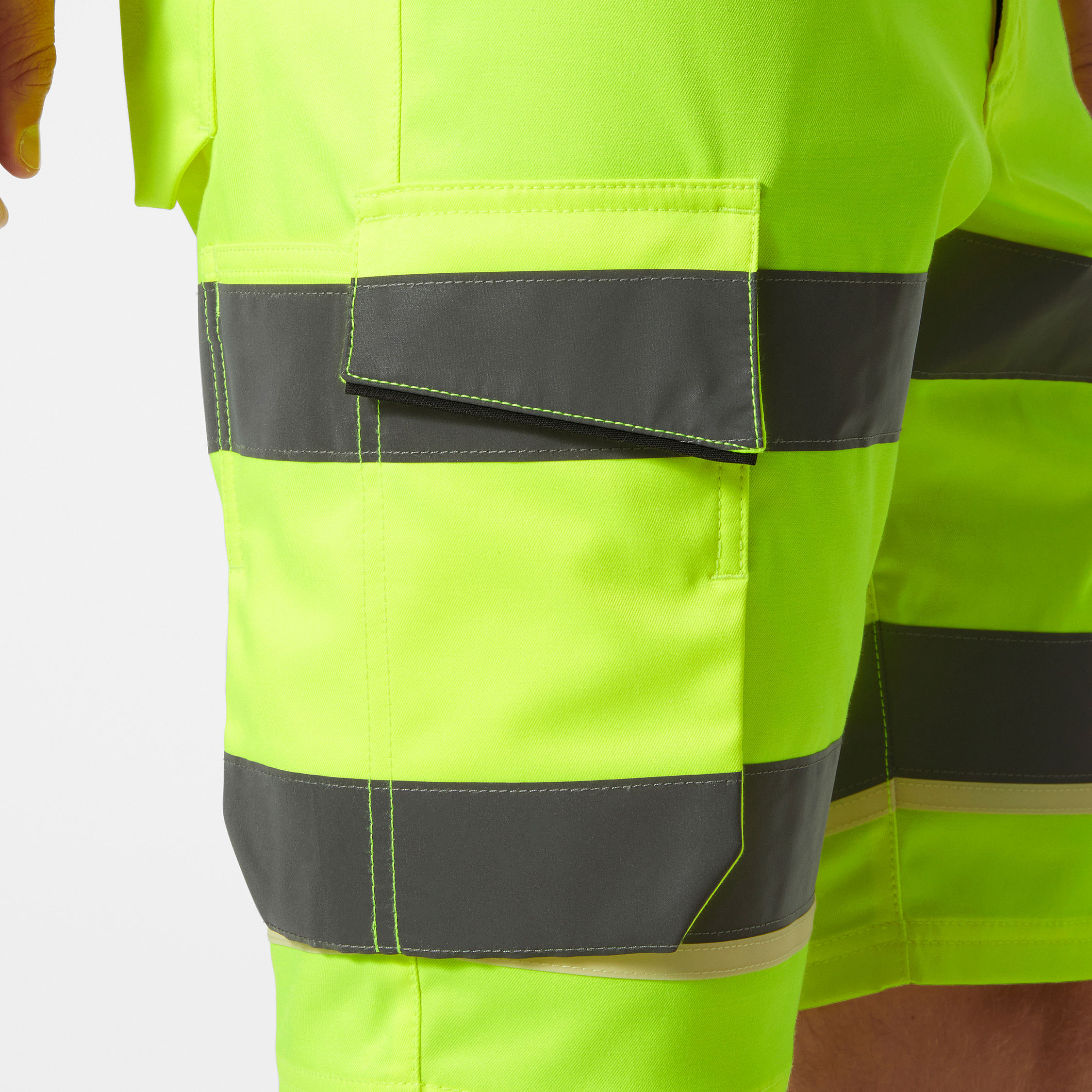 Helly Hansen UC-ME cargoshorts, Hi-vis Gul/Ebony, large image number 4