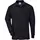 Portwest long-sleeved polo shirt, Black, Black, swatch