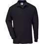 Portwest long-sleeved polo shirt, Black
