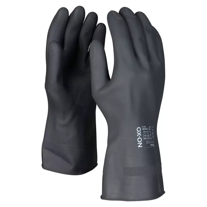 OX-ON Cemical Comfort 6300 chemical protective gloves, Black, large image number 0