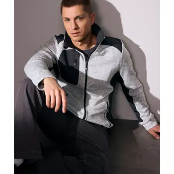 ID strikfleece cardigan